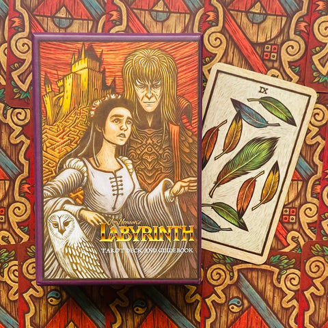 Labyrinth Tarot – Mystical Journey Tarot Cards Deck & Guidebook