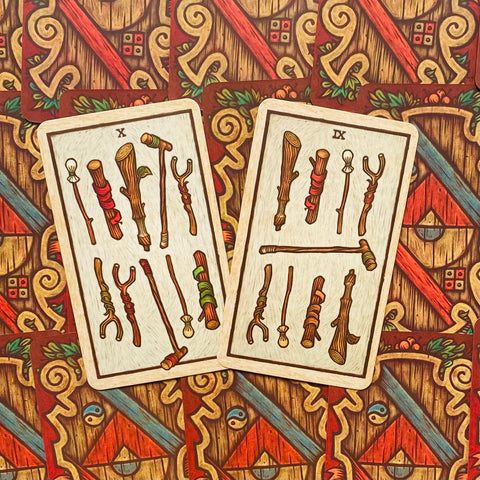 Labyrinth Tarot – Mystical Journey Tarot Cards Deck & Guidebook
