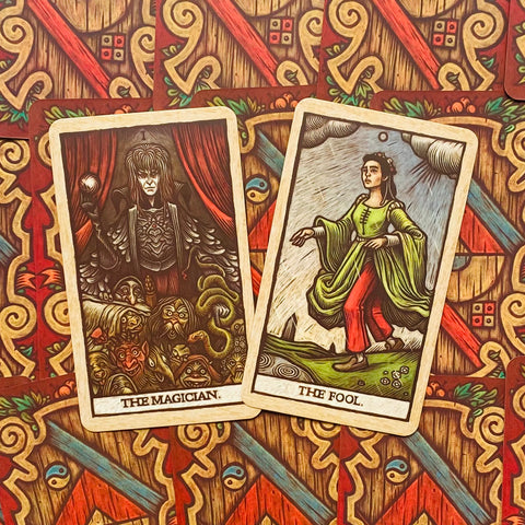 Labyrinth Tarot – Mystical Journey Tarot Cards Deck & Guidebook
