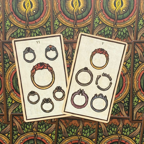 The Lord Of The Rings Tarot Cards Deck & Guidebook