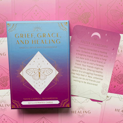 Grief, Grace And Healing Oracle Cards Deck And Guidebook