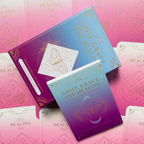 Grief, Grace And Healing Oracle Cards Deck And Guidebook