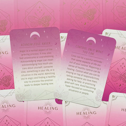 Grief, Grace And Healing Oracle Cards Deck And Guidebook