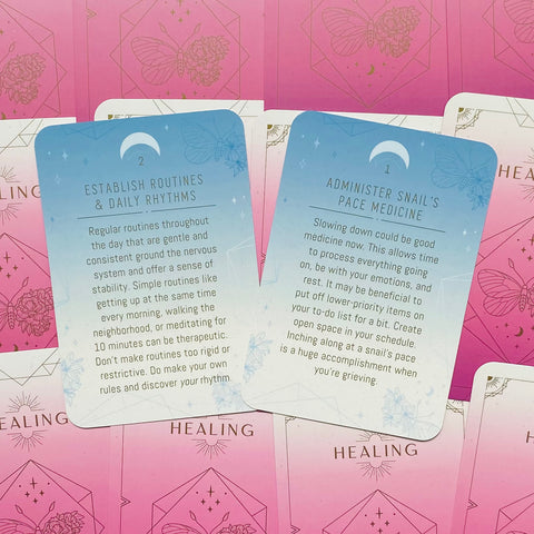 Grief, Grace And Healing Oracle Cards Deck And Guidebook