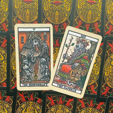 Tarot del Toro cards and guidebook Insight Editions