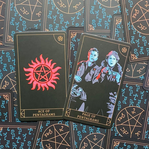 Supernatural Tarot Cards Deck & Guidebook Tv Show Editions