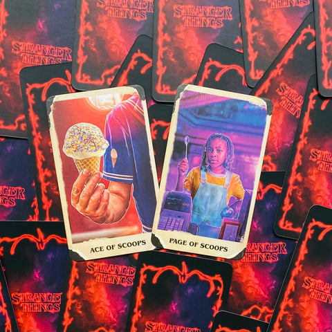 Stranger Things Tarot Cards Deck And Guidebook Insight Editions