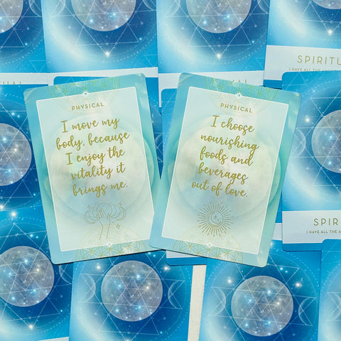 I Radiate Joy Daily Affirmation Cards Deck Yoga Spirit Insight Editions