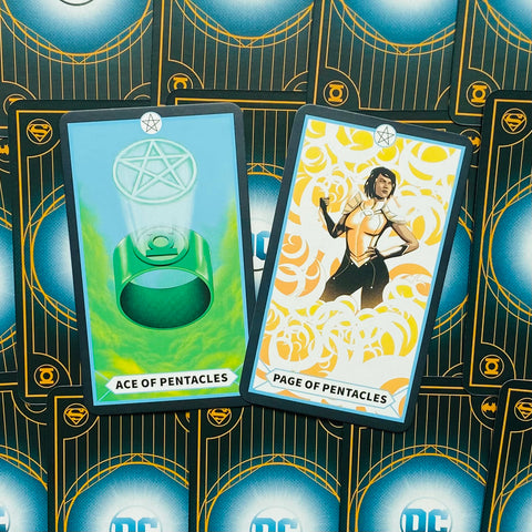 The Dc Tarot Cards Deck & Guidebook Super Heroes C. Gilly Insight Editions