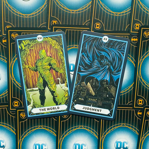 The Dc Tarot Cards Deck & Guidebook Super Heroes C. Gilly Insight Editions