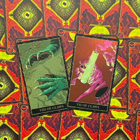 Universal Monsters Tarot Cards Deck And Guidebook
