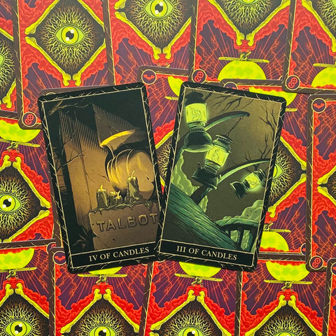 Universal Monsters Tarot Cards Deck And Guidebook