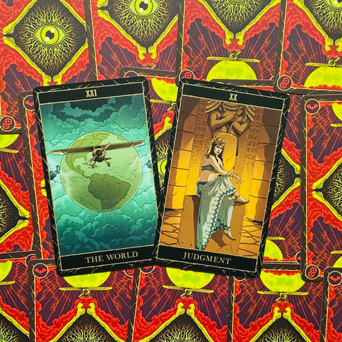 Universal Monsters Tarot Cards Deck And Guidebook