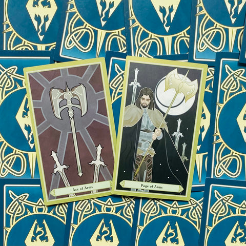 The Elder Scrolls V: Skyrim Tarot Cards Deck & Guidebook Insight Editions