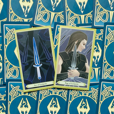 The Elder Scrolls V: Skyrim Tarot Cards Deck & Guidebook Insight Editions