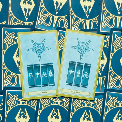 The Elder Scrolls V: Skyrim Tarot Cards Deck & Guidebook Insight Editions
