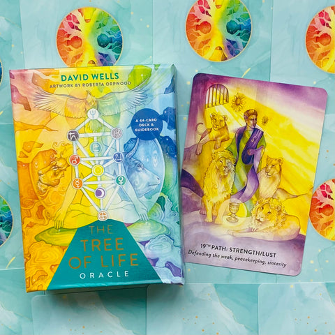 Spiritual Oracle Card Deck – Tree of Life Theme with Guidebook