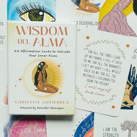 Wisdom Del Alma Affirmations Cards Deck Activate Diosa Oracle