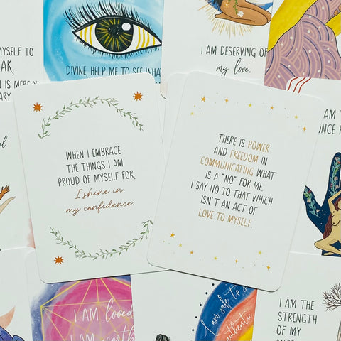 Wisdom Del Alma Affirmations Cards Deck Activate Diosa Oracle
