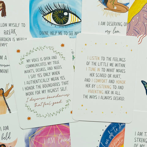 Wisdom Del Alma Affirmations Cards Deck Activate Diosa Oracle