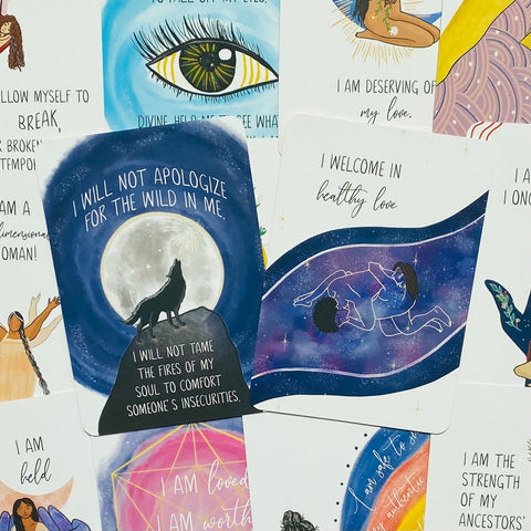 Wisdom Del Alma Affirmations Cards Deck Activate Diosa Oracle