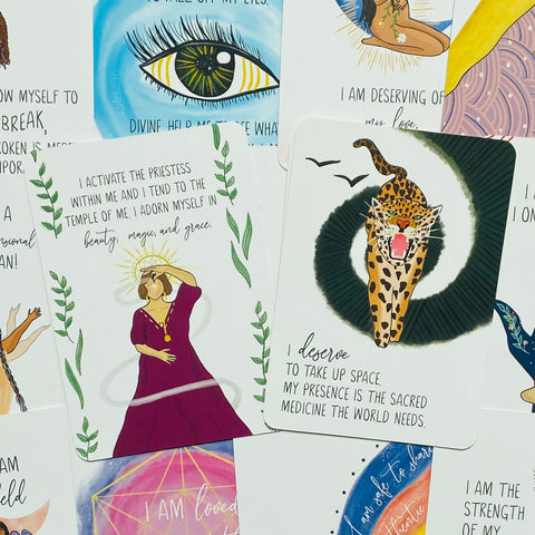Wisdom Del Alma Affirmations Cards Deck Activate Diosa Oracle