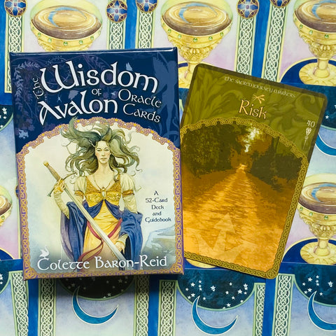 The Wisdom of Avalon Oracle Cards Deck & Guidebook Set