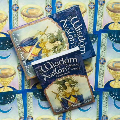 The Wisdom of Avalon Oracle Cards Deck & Guidebook Set
