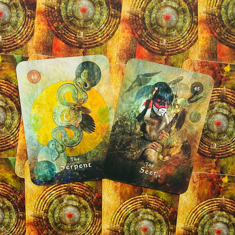 Mystical Shaman Pocket Oracle Cards Deck And Guidebook