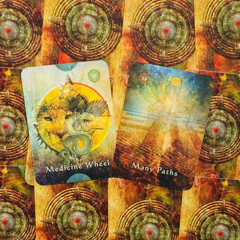 Mystical Shaman Pocket Oracle Cards Deck And Guidebook