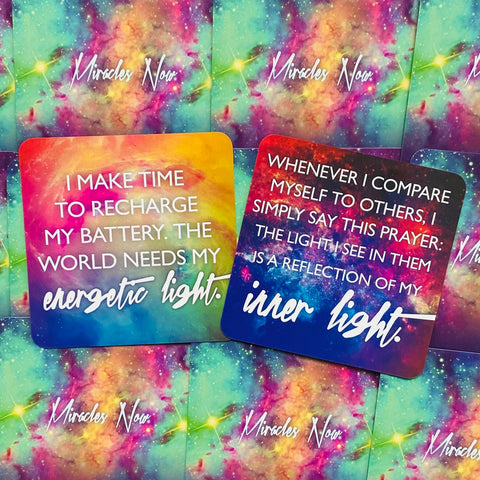 Miracles Now Inspirational Affirmations Cards Deck Oracle Guidance