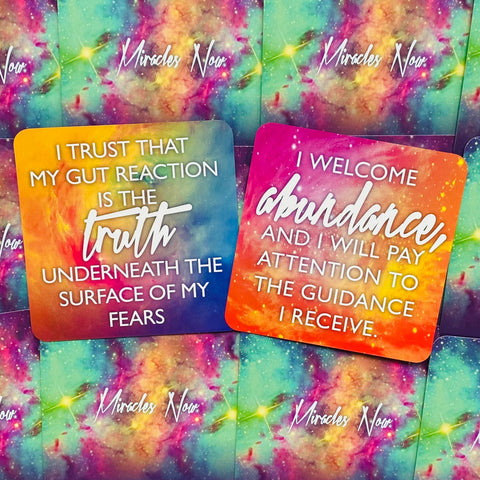Miracles Now Inspirational Affirmations Cards Deck Oracle Guidance