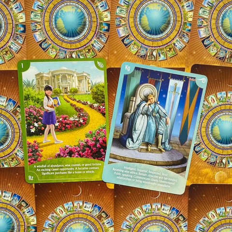 Angel Wisdom Tarot Cards Deck And Guidebook By Radleigh Valentine