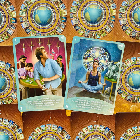 Angel Wisdom Tarot Cards Deck And Guidebook By Radleigh Valentine