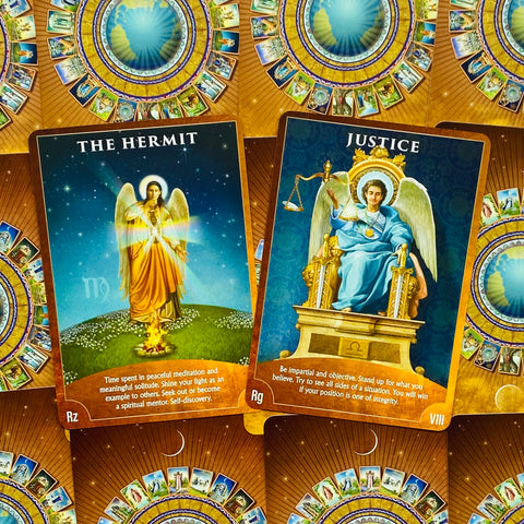 Angel Wisdom Tarot Cards Deck And Guidebook By Radleigh Valentine