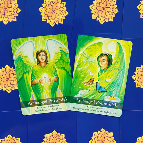 Archangel Spiritual Oracle Cards Deck And Guidebook