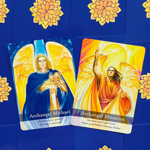Archangel Spiritual Oracle Cards Deck And Guidebook