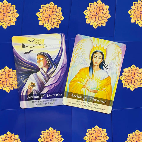 Archangel Spiritual Oracle Cards Deck And Guidebook