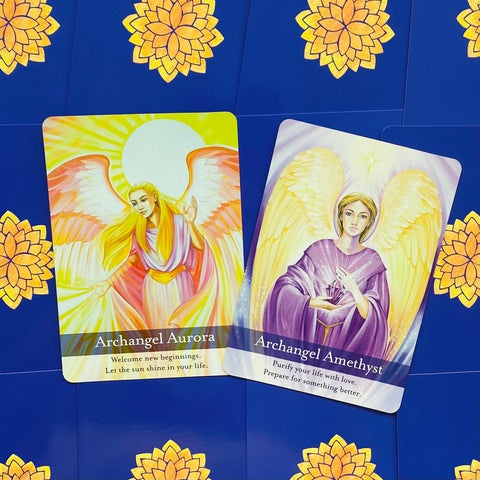 Archangel Spiritual Oracle Cards Deck And Guidebook