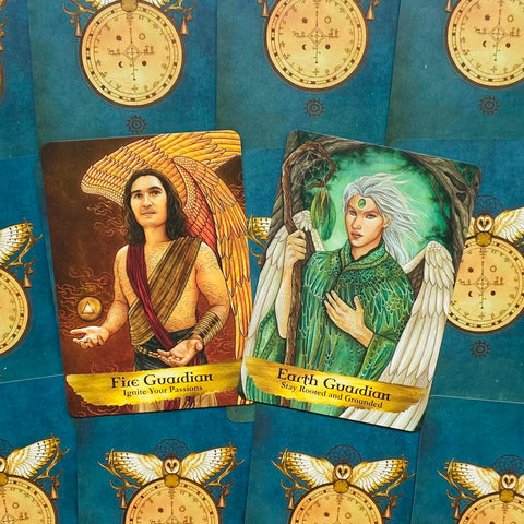 Angels And Ancestors Oracle Card Deck & Guidebook By Kyle Gray