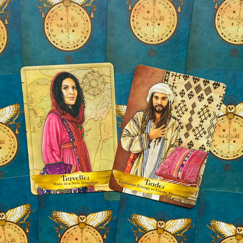 Angels And Ancestors Oracle Card Deck & Guidebook By Kyle Gray