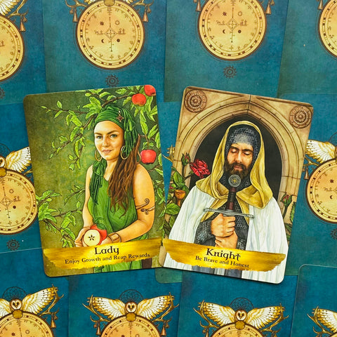 Angels And Ancestors Oracle Card Deck & Guidebook By Kyle Gray