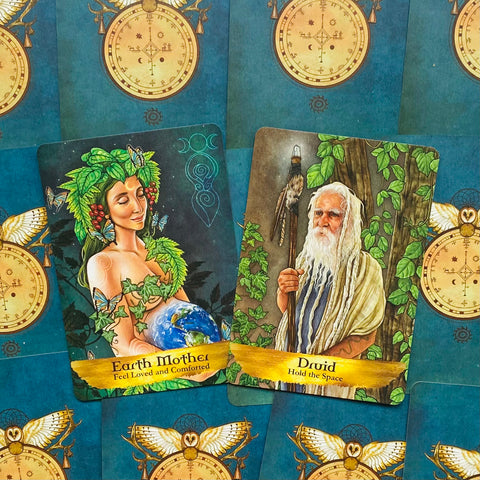 Angels And Ancestors Oracle Card Deck & Guidebook By Kyle Gray