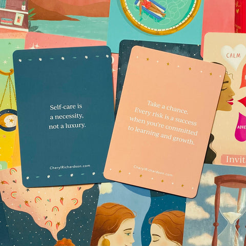 Self-Care Wisdom Cards Oracle Cards Deck By Cheryl Richardson