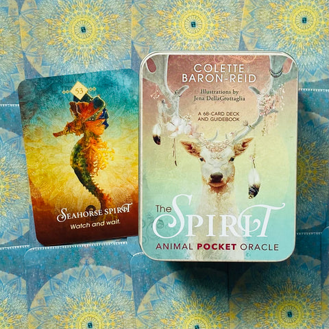 The Spirit Animal Pocket Oracle Cards Deck And Guidebook Tin Box Hay House