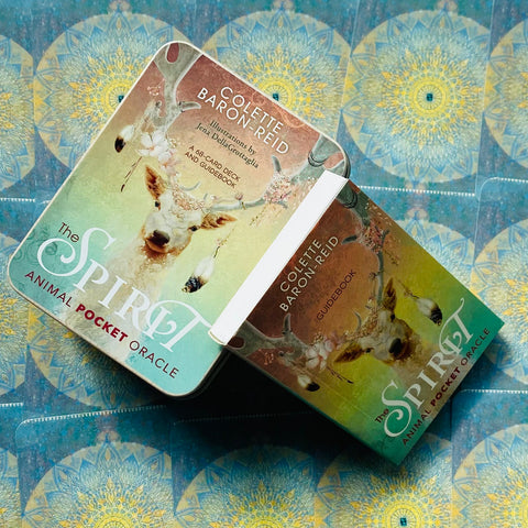 The Spirit Animal Pocket Oracle Cards Deck And Guidebook Tin Box Hay House