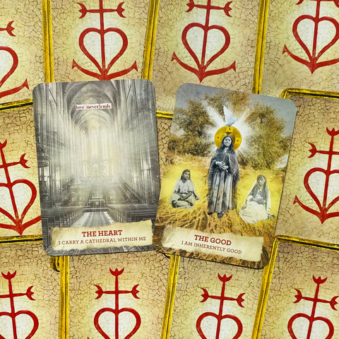 The Mary Magdalene Feminine Wisdom Oracle Card Deck And Guidebook