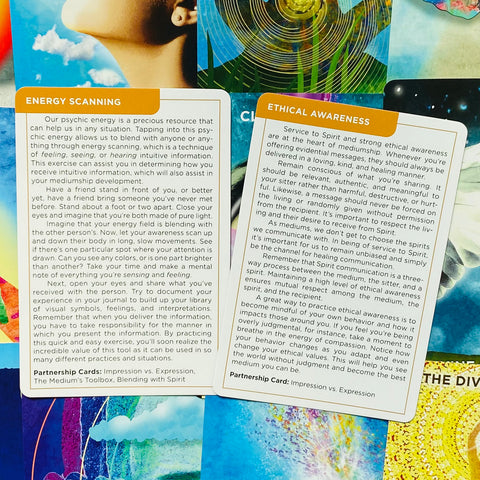The Mediumship Training Oracle Cards Deck Holland & Rainbow Developing