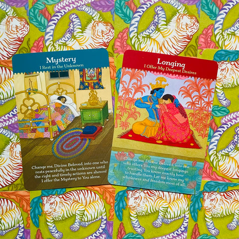 Divine Beloved Oracle Card Deck Of Change Me Prayers By Tosha Silver