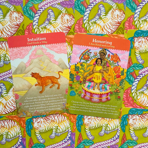 Divine Beloved Oracle Card Deck Of Change Me Prayers By Tosha Silver